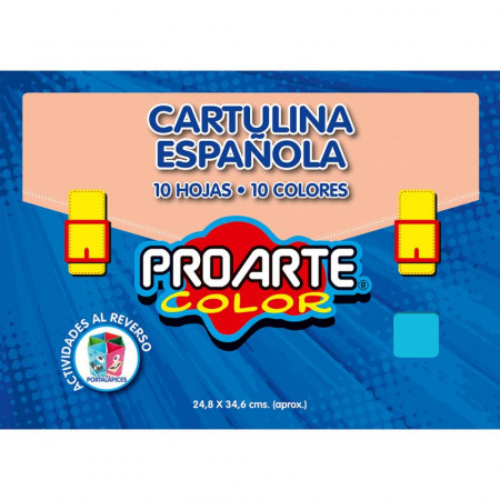 Cartulina Española ProArte Carpeta Arte 10 Hojas