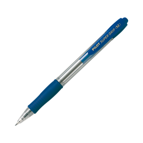 Bolígrafo Pilot Supergrip Retráctil 1.0 mm Azul
