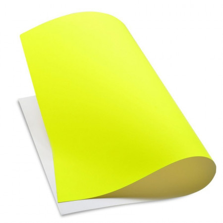 Cartulina Fluorescente Proarte 180 g 47.5X66 cm Amarillo