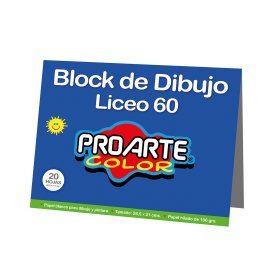 Block Dibujo Proarte Liceo 20 Hojas