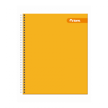 Cuaderno Universitario Torre Liso M7 Espiral Doble 100 Hojas Colores Surtidos