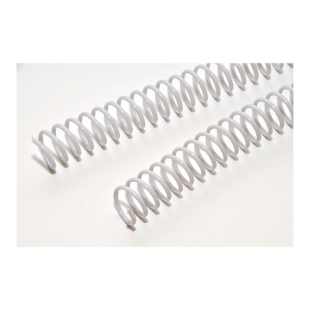 Espirales Encuadernado Diazol 58 Pasos 18 mm Blanco 50 Unidades