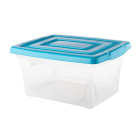 Caja Kendy Plástica con Tapa 10 L 34.5x26.5x17.5 cm