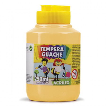 Témpera Acrilex 250 cc Amarillo Pálido