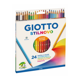 Lápiz Color Giotto Stilnovo Largo 24 Unidades