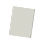 Separador Data Zone A-4 31 Posiciones Viní­lico gris