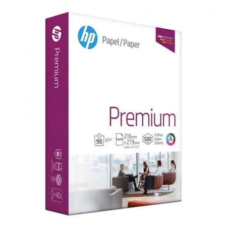 Papel Fotocopia HP Carta Multipropósito 90 g 500 Hojas