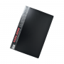 Carpeta con gusano A4 Data Zone 712 Clip File Negro