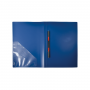 Carpeta con gusano Data Zone Oficio Clip File 712 Azul