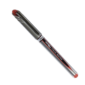 Bolígrafo Gel Pentel Energel Punta Metálica 0.7 mm Rojo