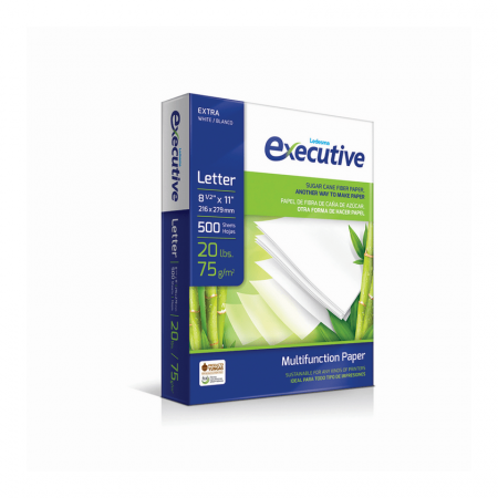 Papel Fotocopia Executive Carta 75 g 500 Hojas