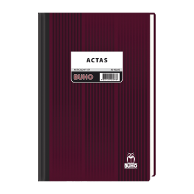 Libro Actas Buho Nro 577 50 Hojas