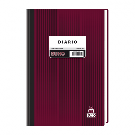Libro de Contabilidad Buho Diario 100 Hojas