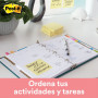 Nota Adhesiva 3M Post-It 654 Amarillo 100 Hojas