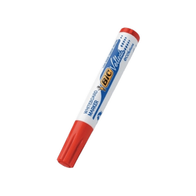 Plumón Pizarra Bic Punta Redonda Rojo