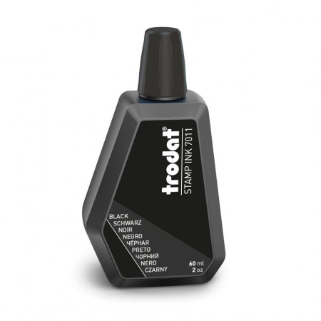 Tinta Trodat 7011 para Tampón 28 ml Negro