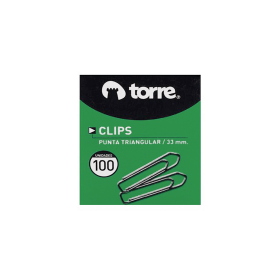 Clips Torre Nro1 Punta Triangular 33 mm
