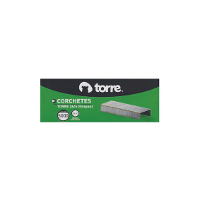 Corchetes Torre 25 Hojas 26/6 Caja de 5000 Unidades