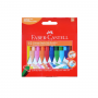 Set de Lápices Cera Faber-Castell Triangular Jumbo grip 12 Colores