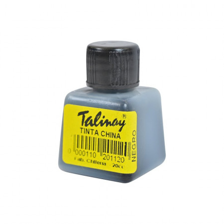 Tinta China Talinay Frasco 20 cc Negro