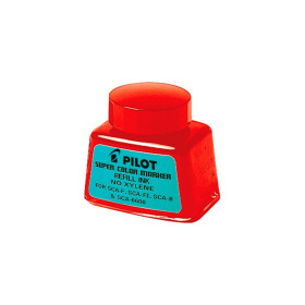 Tinta Pilot Sca-Rf-R para Marcador Permanente 30 cc Rojo