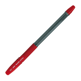 Lápiz Pasta Pilot Bp-S con grip Bpsgpxb 1.6 Rojo