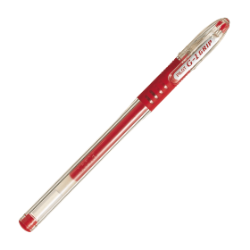 Bolígrafo Pilot Roll Ball g-1 0.5 con grip Recargable Rojo