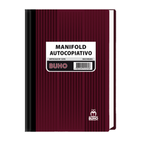 Libreta Manifold Buho Triplicada Autocopiado 50 Hojas