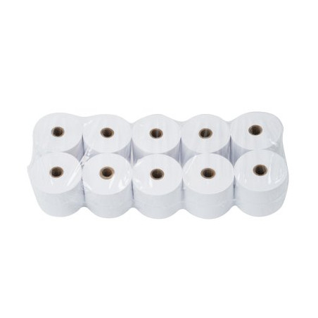 Rollo Térmico Engatel 80mm x 80mts x 25mm 55 G 10 Unidades
