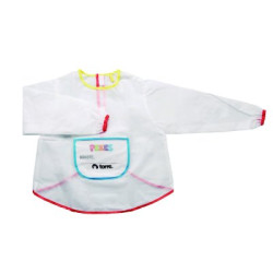 Delantal Torre Pekes Plisado Transparente
