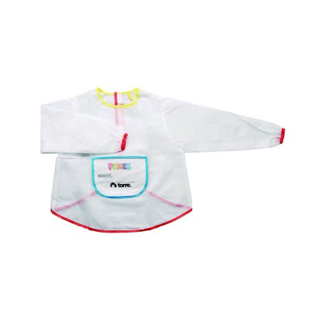 Delantal Torre Pekes Plisado Transparente