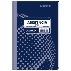 Libro Asistencia Orgarex 21320 50 Hojas