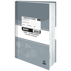 Libro de Clases Buho Enseñanza Media 18 Asignaturas Nro2002