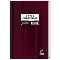 Libro de Actas Buho Cuadriculado Nro 1590 200 Hojas