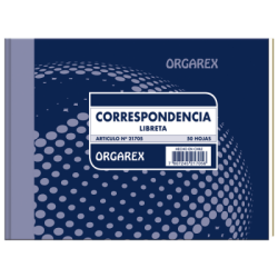 Libreta de Correspondencia Orgarex Nro 21705 50 Hojas