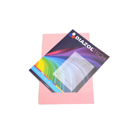 Papel Fotocopia Diazol Color A4 Rosado 250 Hojas