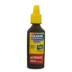 Tinta China Acrilex 20 ml Café