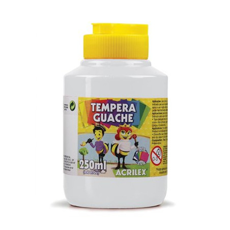Témpera Acrilex 250 cc Blanco
