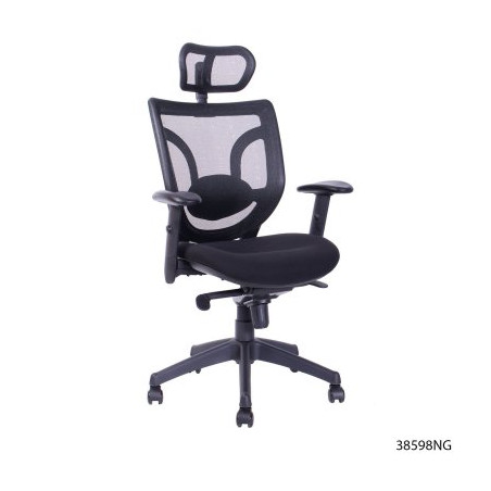 Silla Ejecutiva Gunter Meyer Bart con Cabezal con Brazo Regulable