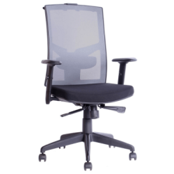 Sillón Ejecutivo Gunter Meyer Focus con Respaldo Negro