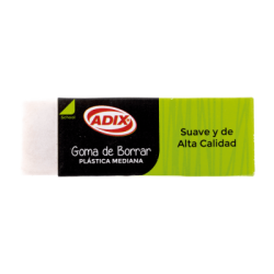Goma Borrar Adix Plastica 6X2.2X1.1