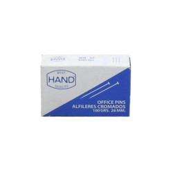 Alfiler Hand 26 mm Caja de 100 g