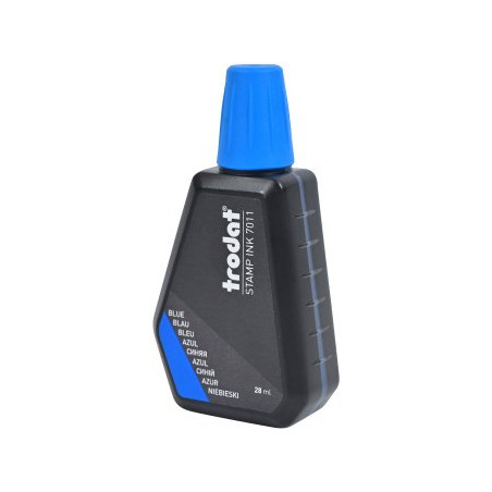 Tinta Trodat 7011 para Tampón 28 ml Azul