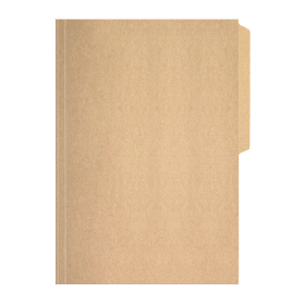 Carpeta Cartulina Buho Kraft 34x23 cm