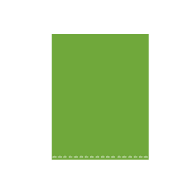 Cartulina Color Artel 53X75 cm Verde Claro Paquete de 25 Unidades