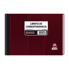 Libreta de Correspondencia Buho Nro 181 100 Hojas